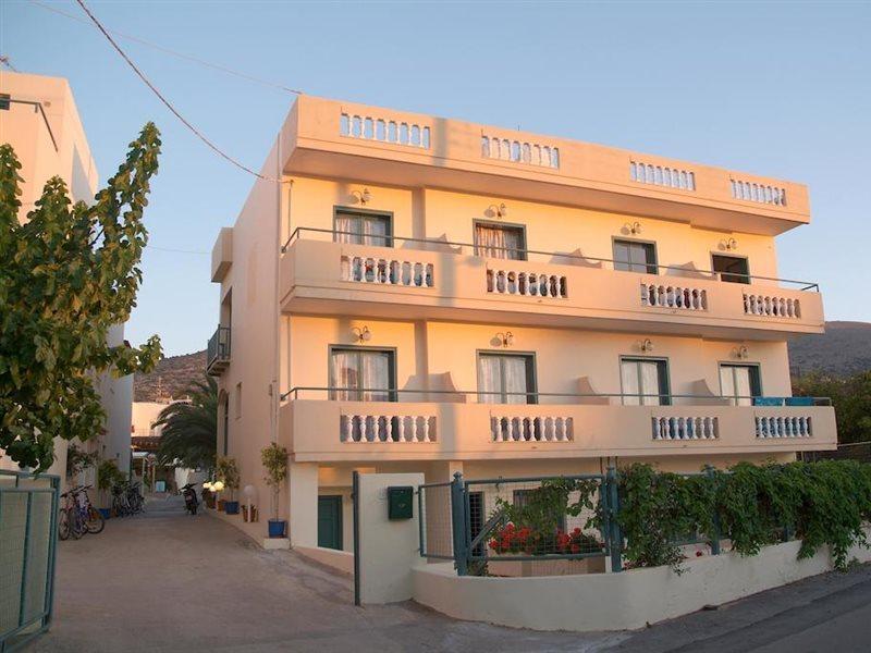 Theoni Apartments Малиа Экстерьер фото